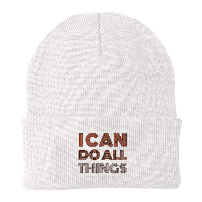 I Can Do All Things Through A Verse Taken Out Of Context Beanie