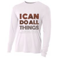 I Can Do All Things Through A Verse Taken Out Of Context Cooling Performance Long Sleeve Crew