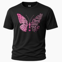 I Can Do All Things Through Christ Religous Bible Butterfly Funny Gift Cooling Performance Crew T-Shirt