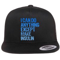 I Can Do Anything Except Make Insulin T1d Diabetes Awareness Flat Bill Trucker Hat