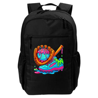 Ice Cream Drip Baseball Stuff Baseball Dripping For Backpack