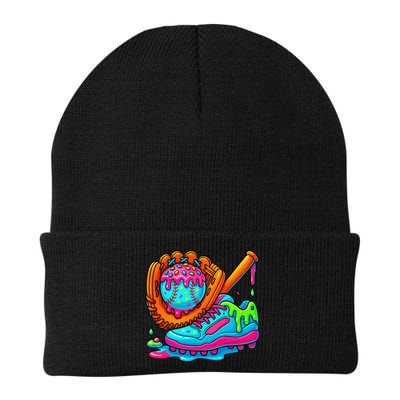 Ice Cream Drip Baseball Stuff Baseball Dripping For Beanie
