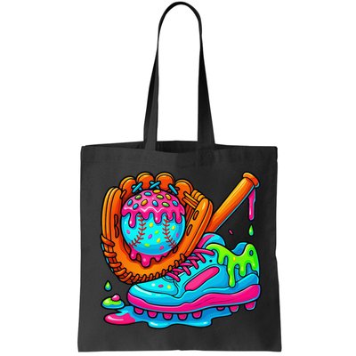 Ice Cream Drip Baseball Stuff Baseball Dripping For Bag