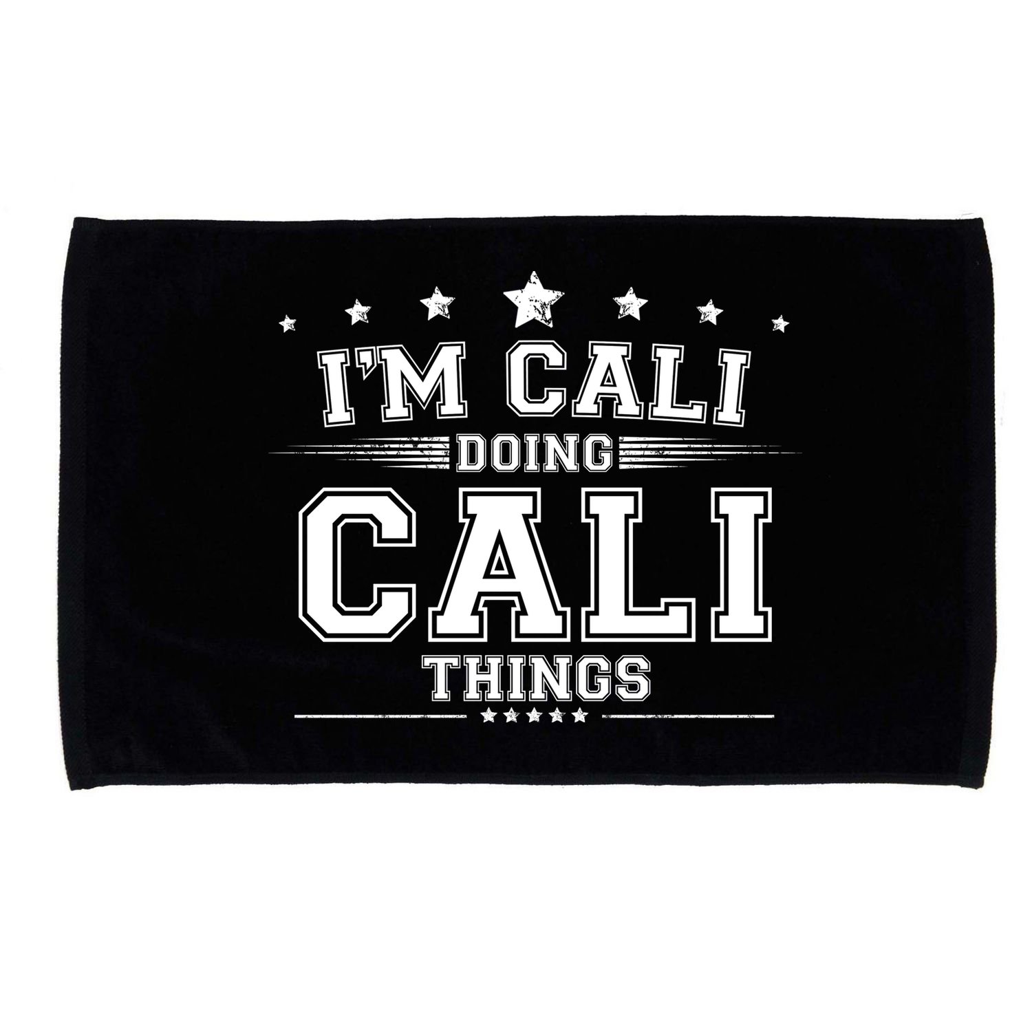 Im Cali Doing Cali Things Microfiber Hand Towel