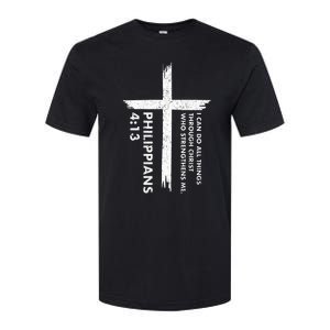 I Can Do All Things Through Christ Softstyle CVC T-Shirt