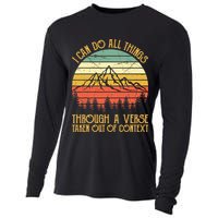 I Can Do All Things Through A Verse Taken Out Of Context Cooling Performance Long Sleeve Crew