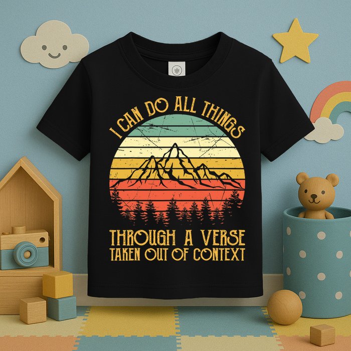 I Can Do All Things Through A Verse Taken Out Of Context Toddler T-Shirt