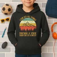 I Can Do All Things Through A Verse Taken Out Of Context Kids Hoodie