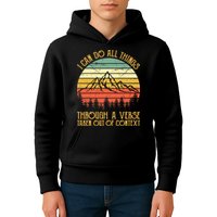 I Can Do All Things Through A Verse Taken Out Of Context Kids Hoodie