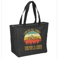 I Can Do All Things Through A Verse Taken Out Of Context Zip Tote Bag