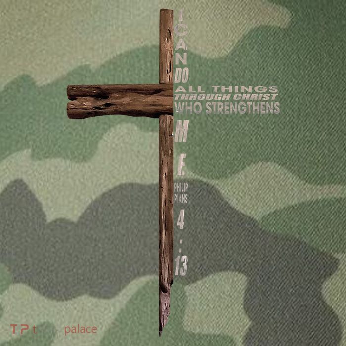 I Can Do All Things Through Christ Who Strengthens Me Cross Legacy Tie Dye Trucker Hat