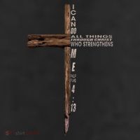 I Can Do All Things Through Christ Who Strengthens Me Cross Cool Comfort Performance Bucket Hat