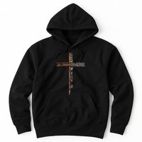 I Can Do All Things Through Christ Who Strengthens Me Cross Hoodie