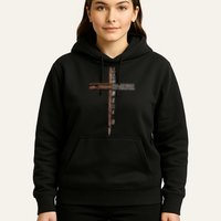 I Can Do All Things Through Christ Who Strengthens Me Cross Hoodie