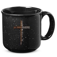 I Can Do All Things Through Christ Who Strengthens Me Cross 15oz Campfire Ceramic Mug