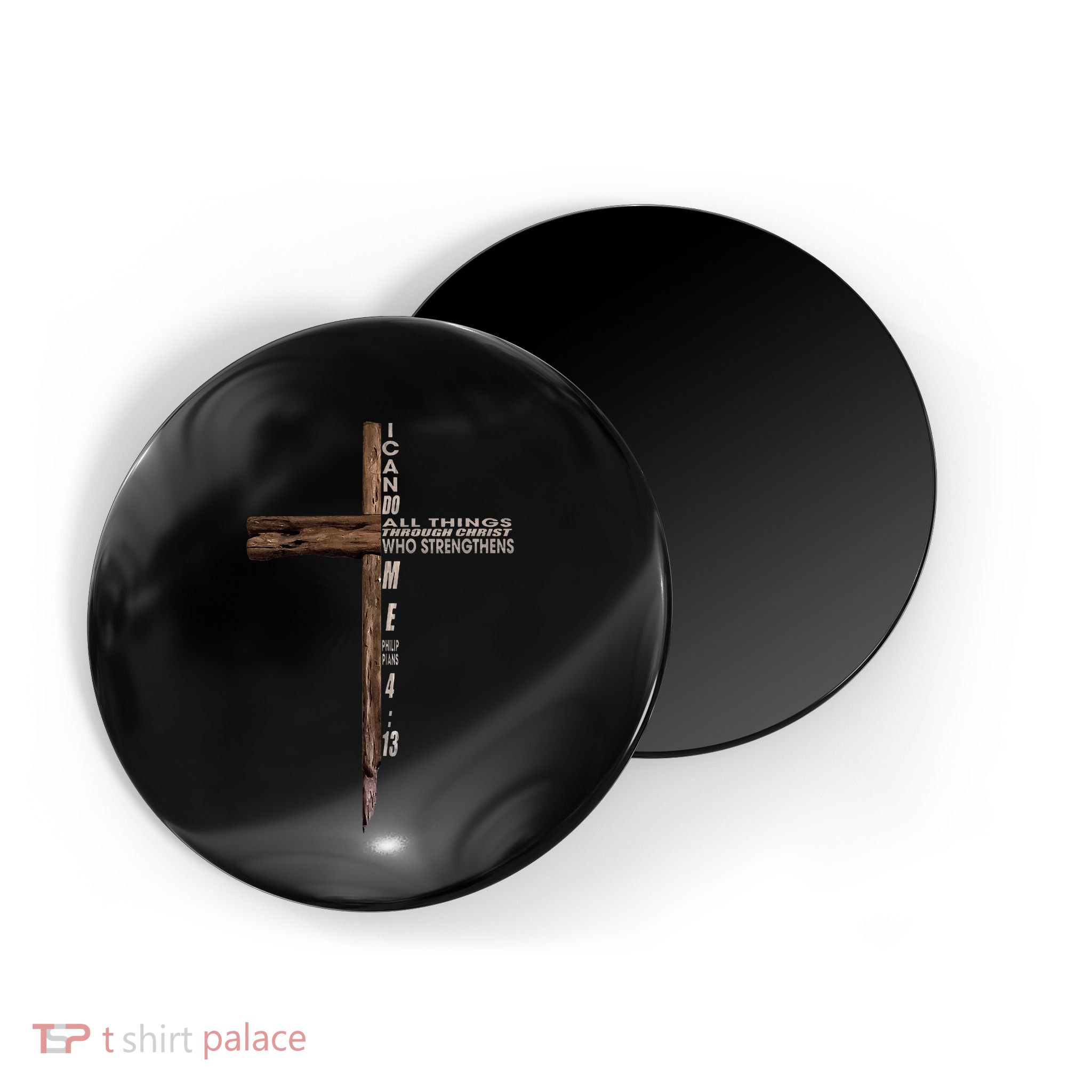 I Can Do All Things Through Christ Who Strengthens Me Cross Magnet