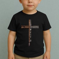 I Can Do All Things Through Christ Who Strengthens Me Cross Toddler T-Shirt