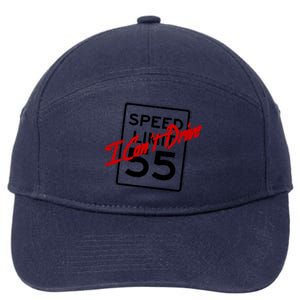 I Cant Drive 55 Distressed 7-Panel Snapback Hat