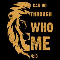 I Can Do All Things Through Christ Who Strengthens Me Philippians 4:13 16oz Travel Tumbler
