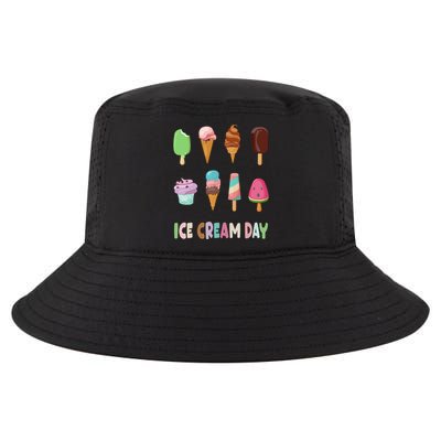 Ice Cream Day Gift Ice Cream Party Gift Cool Comfort Performance Bucket Hat