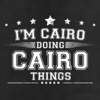 Im Cairo Doing Cairo Things Garment-Dyed Fleece Hoodie