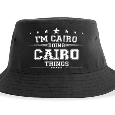 Im Cairo Doing Cairo Things Sustainable Bucket Hat