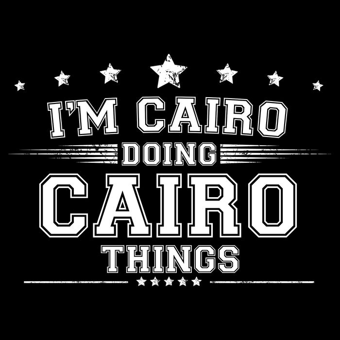 Im Cairo Doing Cairo Things Sustainable Bucket Hat