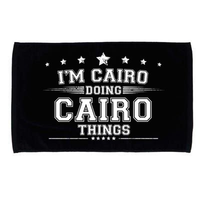 Im Cairo Doing Cairo Things Microfiber Hand Towel