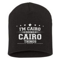 Im Cairo Doing Cairo Things Short Acrylic Beanie