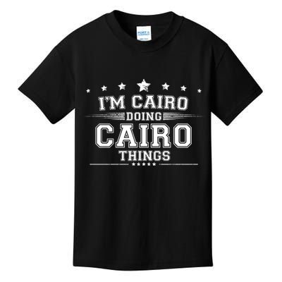 Im Cairo Doing Cairo Things Kids T-Shirt