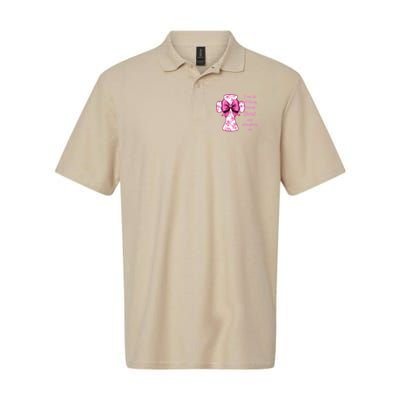I Can Do All Things Through Christ Toile Cross And Bow Polo