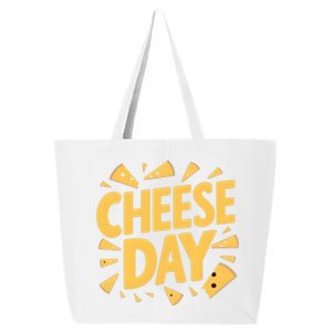 International Cheese Day Celebration Product Gift 25L Jumbo Tote