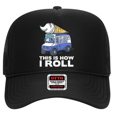 Ice Cream Design, Funny Ice Cream Gifts, Ice Cream Lover Trucker Hat