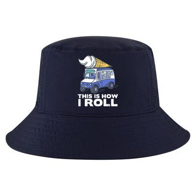 Ice Cream Design, Funny Ice Cream Gifts, Ice Cream Lover Cool Comfort Performance Bucket Hat