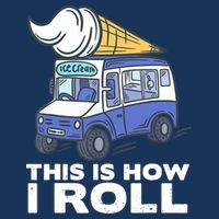 Ice Cream Design, Funny Ice Cream Gifts, Ice Cream Lover Tall T-Shirt
