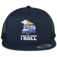 Ice Cream Design, Funny Ice Cream Gifts, Ice Cream Lover Flatbill Hat