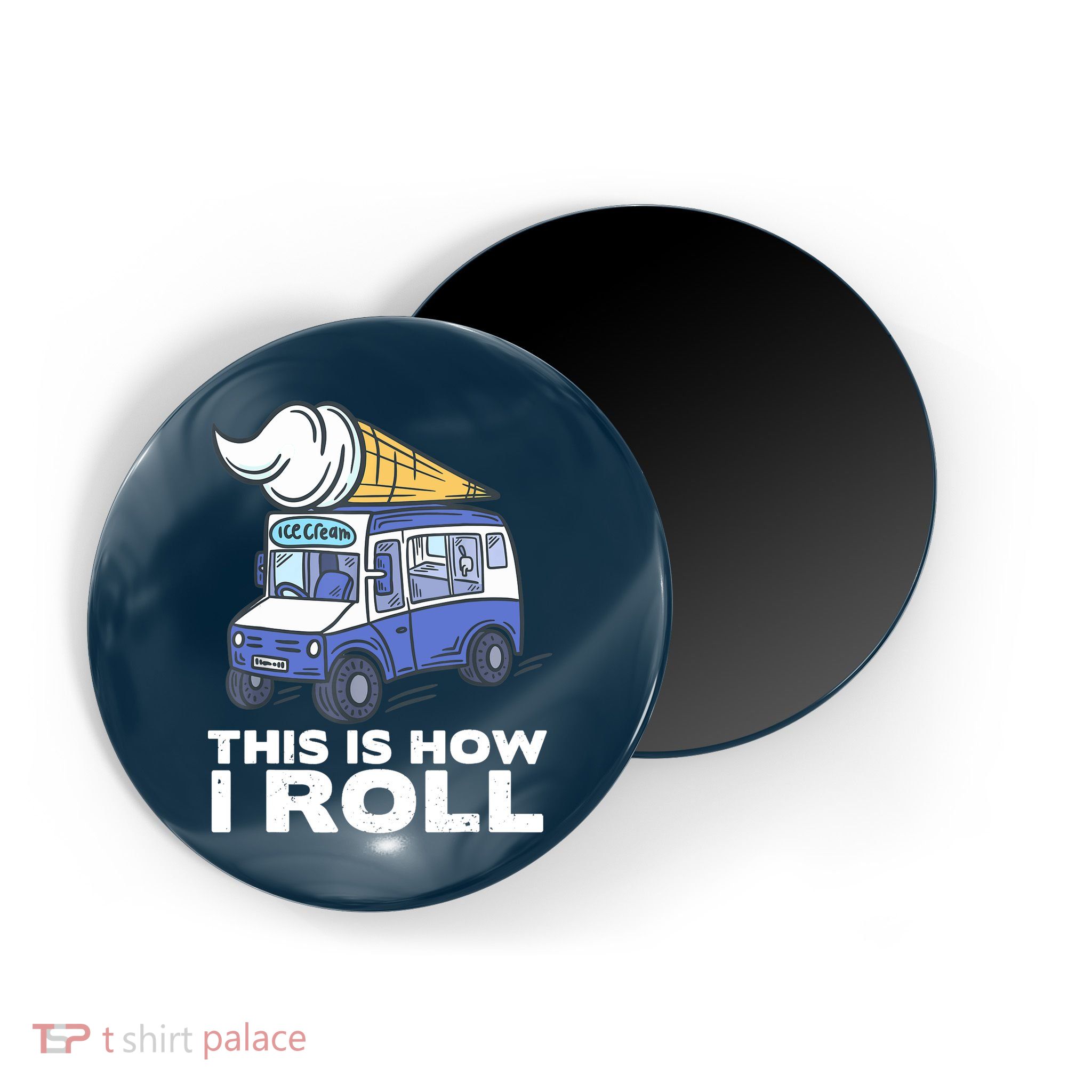 Ice Cream Design, Funny Ice Cream Gifts, Ice Cream Lover Magnet
