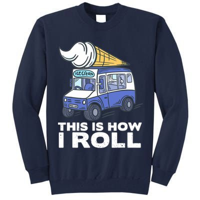 Ice Cream Design, Funny Ice Cream Gifts, Ice Cream Lover Tall Sweatshirt