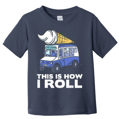 Ice Cream Design, Funny Ice Cream Gifts, Ice Cream Lover Toddler T-Shirt