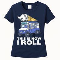 Ice Cream Design, Funny Ice Cream Gifts, Ice Cream Lover Womens T-Shirt