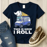 Ice Cream Design, Funny Ice Cream Gifts, Ice Cream Lover Womens T-Shirt