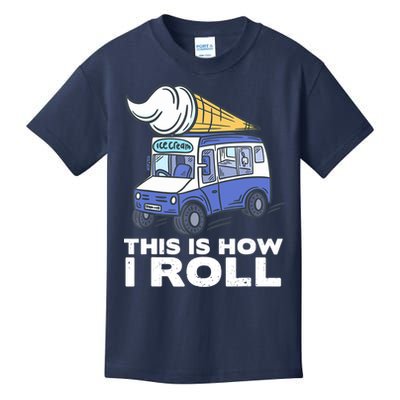 Ice Cream Design, Funny Ice Cream Gifts, Ice Cream Lover Kids T-Shirt