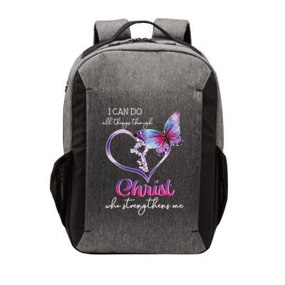 I Can Do All Things Through Christ Butterfly Art Easter Day Vector Backpack