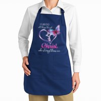 I Can Do All Things Through Christ Butterfly Art Easter Day Apron