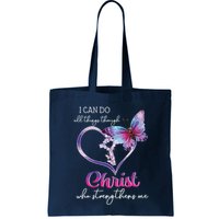 I Can Do All Things Through Christ Butterfly Art Easter Day Bag