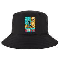 Ice Cream Drip Baseball Stuff Drip For American Flag Cool Comfort Performance Bucket Hat