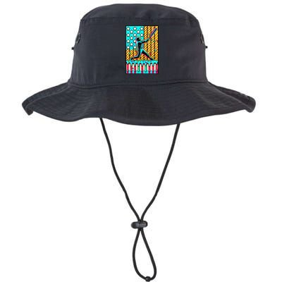 Ice Cream Drip Baseball Stuff Drip For American Flag Bucket Hat