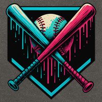 Ice Cream Dripping Baseball Home Plate Drip Respect The Cotton Canvas Backpack
