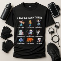 I Can Do Hard Things Teacher Performance Shirt