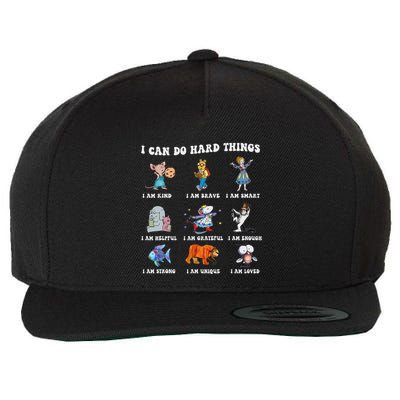 I Can Do Hard Things Teacher Wool Snapback Cap
